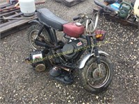 RUPP MINI DIRT BIKE W/ TECUMSEH ENGINE &