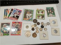 OF)  Coins and sports cards