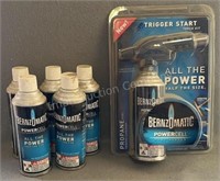 Benz O Matic Propane Torch & Fuel, Trigger Start