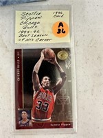 Sports Card Unc-Scottie Pippen Chicago Bulls