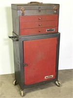 Work Shops Small Rolling Tool Locker Chest
