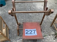 Quilt rack canvas stool