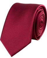 Mens Skinny Tie Set Business Necktie with Stripe
