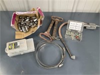 Hitch Pins, Hose Clamps, Divided Storage Trays,
