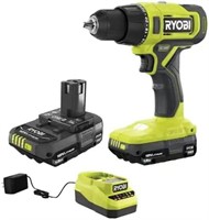 W7158  RYOBI Cordless Drill 1/2 Kit 2 Batteries