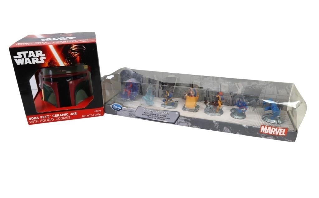 STAR WARS AND MARVEL COLLECTIBLES