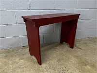 Homemade Painted Bench