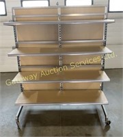 Display Shelving on Wheels,