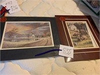 TWO PRINTS BY TOWNSEND ARTIST