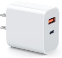 new 2 packs, for iPhone Charger Block Dual Port