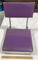 K State stadium seat - has small holes at back