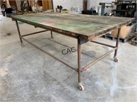 Rolling Shop Table