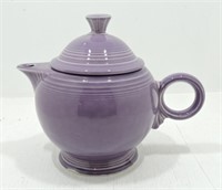 Fiesta Post 86 teapot, lilac, glaze miss to lid