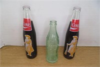 Richmond Indiana Coca Cola, 2 Annie Oakley Bottles