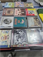 Lot Of Cds, Quilt, Flags Etc As Shown
