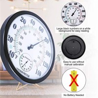 Indoor Outdoor Thermometer Hygrometer - Lirches