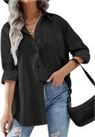 Hotouch Women Button Down Shirt Size XXL