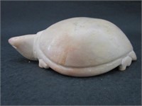 Carved Soapstone Turtle 2.5"H x 6"L x 3.5"W