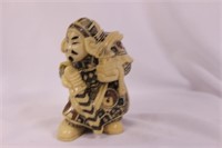 A Chinese Resin Warrior