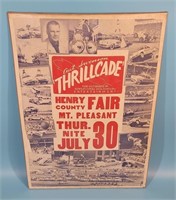 Art Swenson Thrillcade Henry County Fair Poster