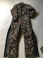 M/T 40"-42"  Camouflage Bibs, XXL Fleece Coat