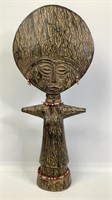 Carved Wooden African Fertility Doll