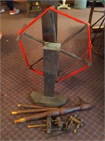 Antique Spinning Wheel Parts/You Put Together!