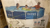 Intex 12’ Metal Frame Pool Set (?Complete?)