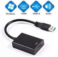 New USB to HDMI Adapter, USB 3.0 to HDMI 1080P