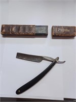 Vtg. Straight Blade Marked W. GREGORY & SONS