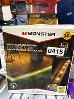 MONSTER LED STRIP LIGHTS RETAIL $30