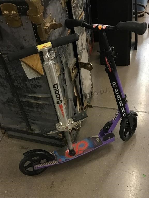 Syd Scooter and Pogo Stick