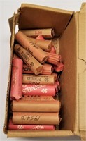 31 Rolls of 1940’s and ‘50’s Wheat Cents