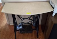 NEW HOME SEWING MACHINE BASE STONE TOP