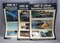 AMC Car Advertising Posters