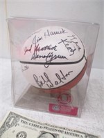 Autographed Bill Walton, Jud Heathcote, Gene