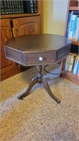 Small octagon end table