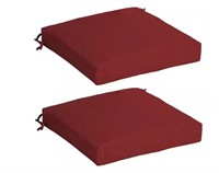 2 SQUARE PATIO CUSHIONS