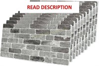 IZODEKOR 3D Wall Panels Brick Effect - Gray