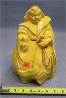 Red Wing Yellow "Thou Shalt Not Steal" Cookie Jar