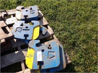 set of tractor weights