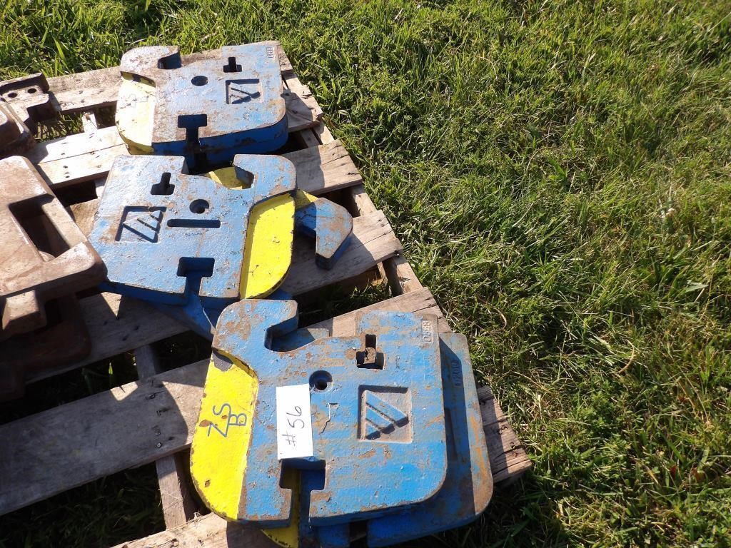 set of tractor weights