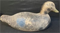 GREAT EARLY COUNTRY CARVED WOODEN DUCK DECOY