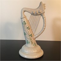 BELLEEK MILLENIUM PORCELAIN HARP