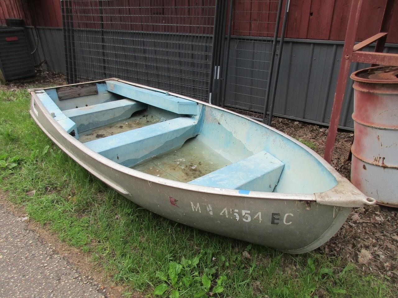 Fishing boat, approximately 12 feet long