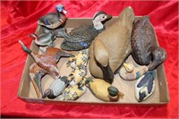 BOX LOT OF DUCKS