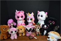 Assortment Of Ty Big Eye Beanie Babies