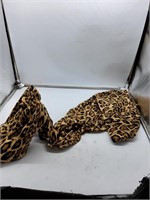 Cheetah heel pants Size 7