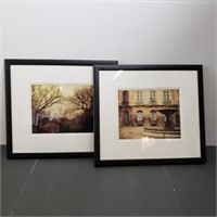 2 FRAMED PHOTOGRAPHS 17 x 15