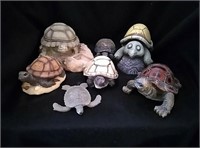 Mixed lot of indoor/outdoor turtles